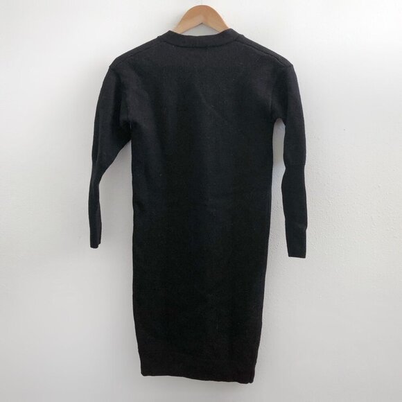 WILFRED V-Neck Cardigan 100% Merino Wool Sweater Dress Size XS - Picture 2 of 7